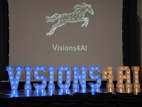Schriftzug VISIONS4AI