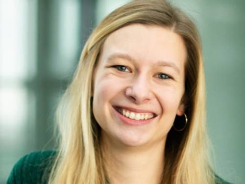 Die Journalistin Lea Weinmann