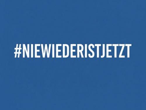 #niewiederistjetzt