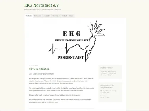 Oberfl&auml;che einer Internetseite.