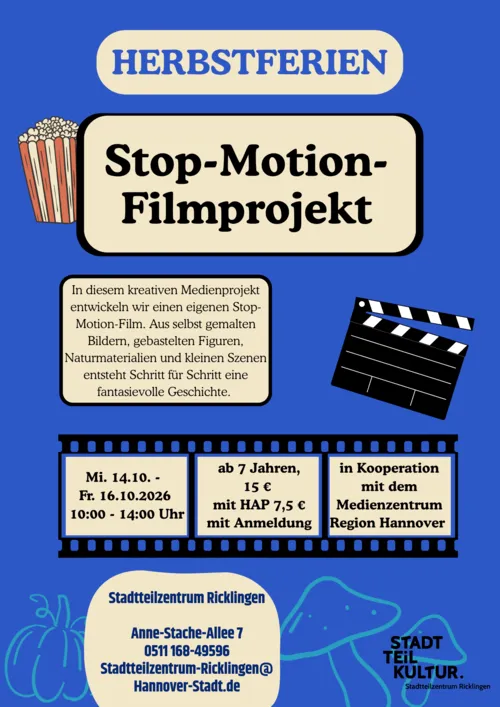 Herbstferien Stop-Motion-Filmprojekt