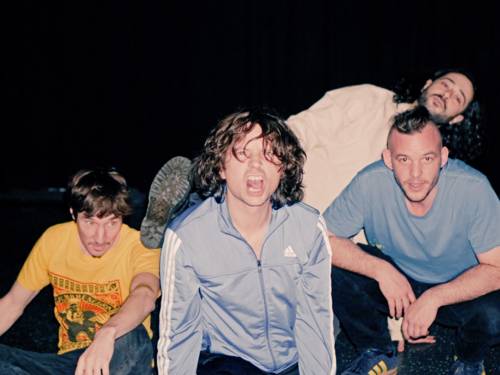 Die vier Musiker der Band.