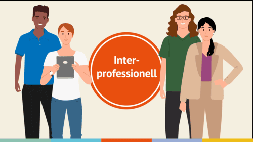 Als Zeichnung abgebildete Personen.