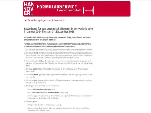 Oberfl&auml;che einer Internetseite.