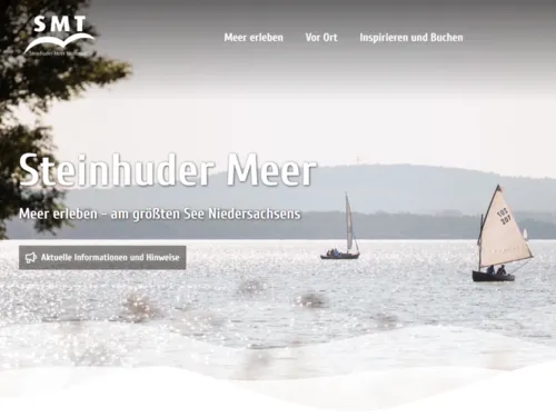 Internetportal der Steinhuder Meer Tourismus GmbH