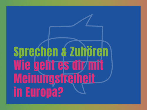 Sprechen und Zuhören