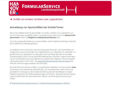 Oberfl&auml;che einer Internetseite.