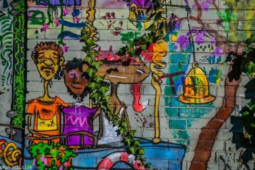 Café Glocksee: Wand