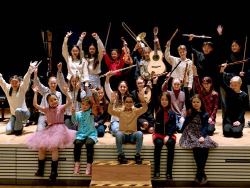 "Jugend musiziert" 2024: die Preisträger*innen Gruppenbild Musikschule