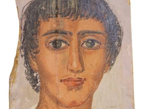 Mumienporträt, Junger Mann