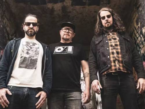 Die drei Musiker der Band.