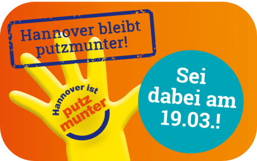 Logo der Kampagne "Hannover ist putzmunter"