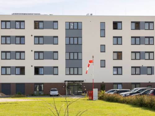 Eingang eines Gebäudes.