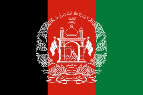 Flagge Afghanistans