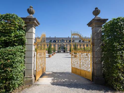 Goldenes Tor in den Herrenhäuser Gärten.