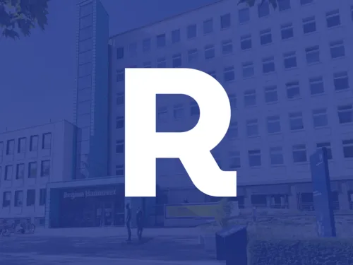 Schriftzug: Dezernat R