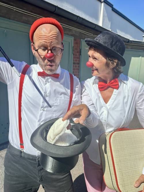 Frau Rosa und Herr Linde