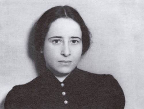 Porträt (Ausschnitt) von Hannah Arendt 1933