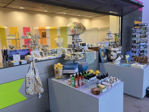 Shop in der Ausstellung