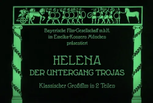 Standbild aus dem Film "Helena" (1924)