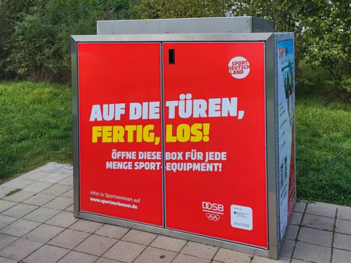 Eine Sportbox.