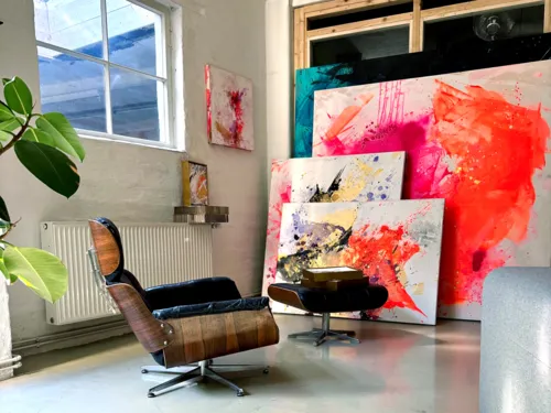 Atelier von Astrid Böckermann [Ausschnitt]