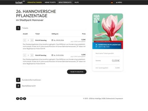 Das Logo der Hannoverschen Pflanzentage.