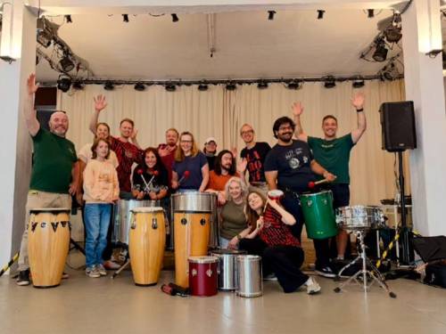 Workshop mit BEATnDRUM und Tudo Azul am 24.08.2025