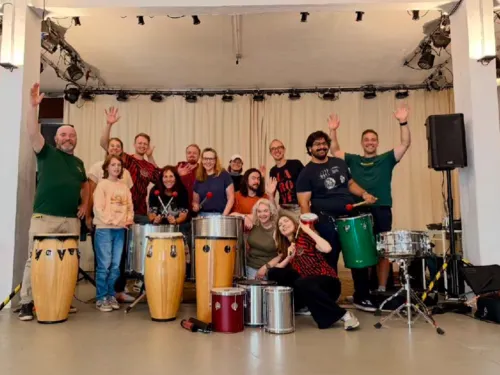 Workshop mit BEATnDRUM und Tudo Azul am 24.08.2025