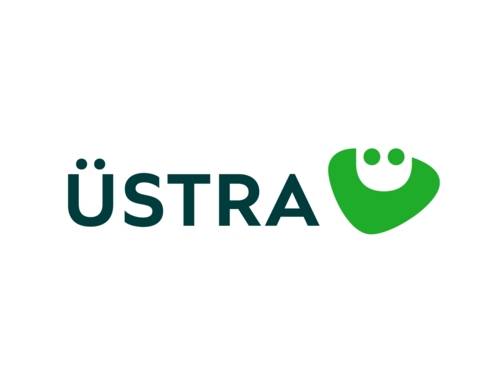 Logo des Verkehrsverbunds ÜSTRA (Schriftzug)