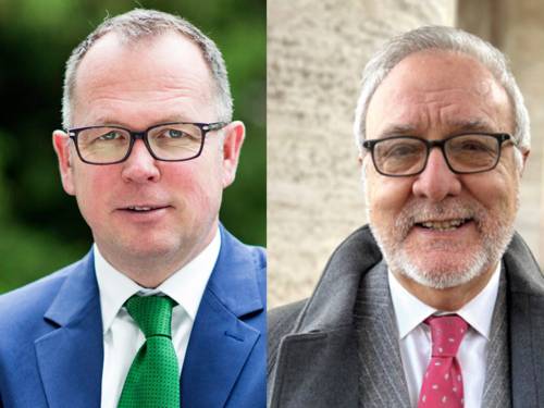 Collage von den Autoren Andreas R. Batlogg und Marco Politi