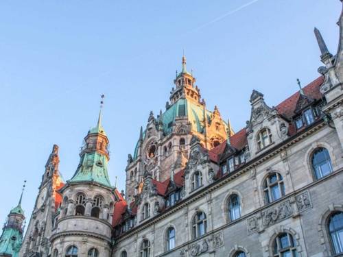 Das Neue Rathaus von Hannover.