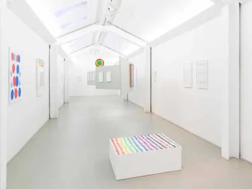Der Ausstellungsraum im Kunstverein Langenhagen