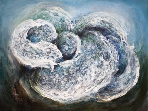 Blick auf ein Werk von Michaela Hanemann