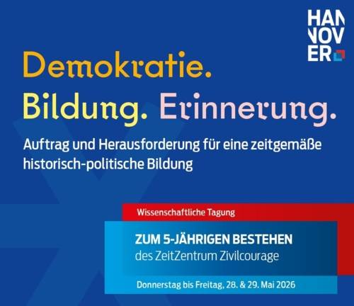 Tagung Demokratie.Bildung.Erinnerung.