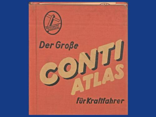 Der große Conti-Atlas für Kraftfahrer.