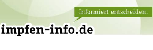Ausschnitt aus der Internetseite impfen-info.de