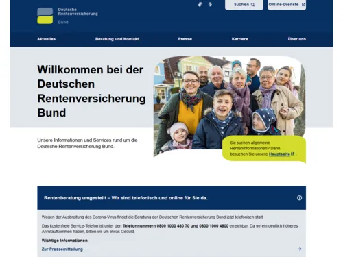 Vorschau auf deutsche-rentenversicherung.de