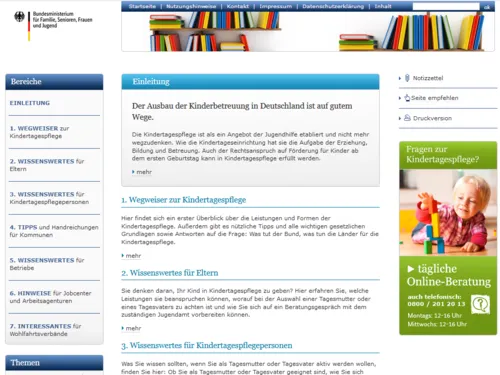 Vorschau auf handbuch-kindertagespflege.de