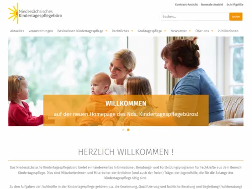 Vorschau auf kindertagespflege-nds.de