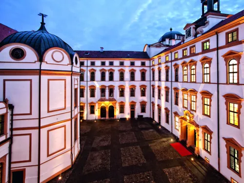 Innenhof des Schlosses