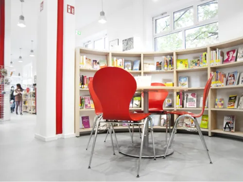 Innenansicht Nordstadtbibliothek
