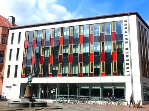 Ein Bild vom Lindener Rathaus