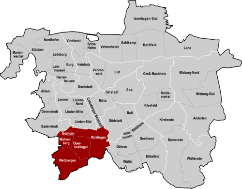 Bezirke Hannover