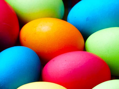 Bunte Ostereier