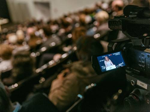 Videoaufnahme bei den HANNAH ARENDT TAGEN 2016