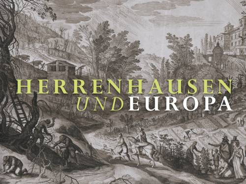 Buchcover der Begleitbandes zur Sonderausstellung Herrenhausen und Europa