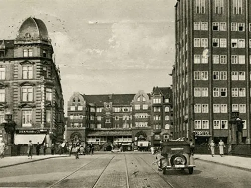 Postkarte "Linden, Schwarzer Bär"