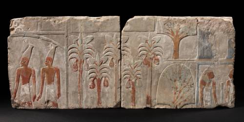 Ein ägyptisches Relief