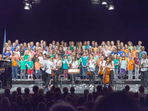 Es gibt zahlreiche Chorangebote der Musikschule
